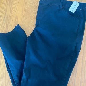 CJ Banks black pants.  Size 16w with tags.